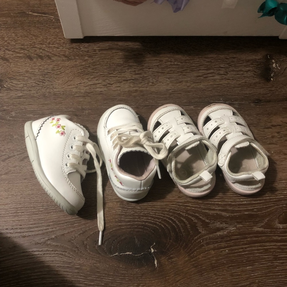Stride rite walking shoes 4c